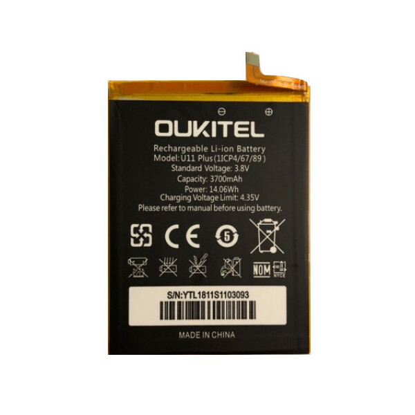 

Батарея Oukitel U11 PLUS