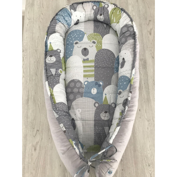 

Кокон для новорожденного Hippo-po Bears 70 × 100 см (1239-0234)