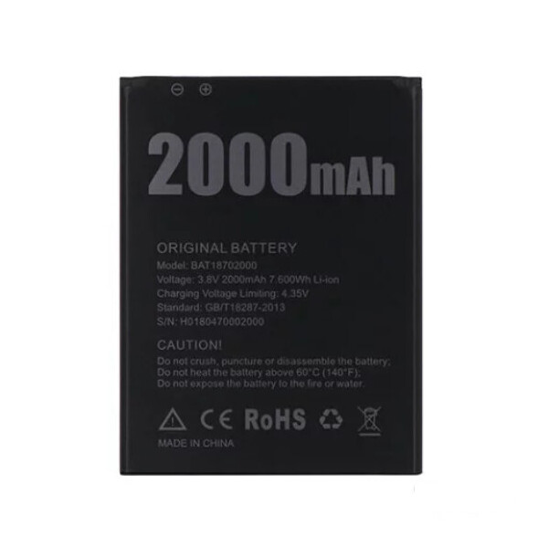 

Батарея Doogee X50 (BAT18702000)