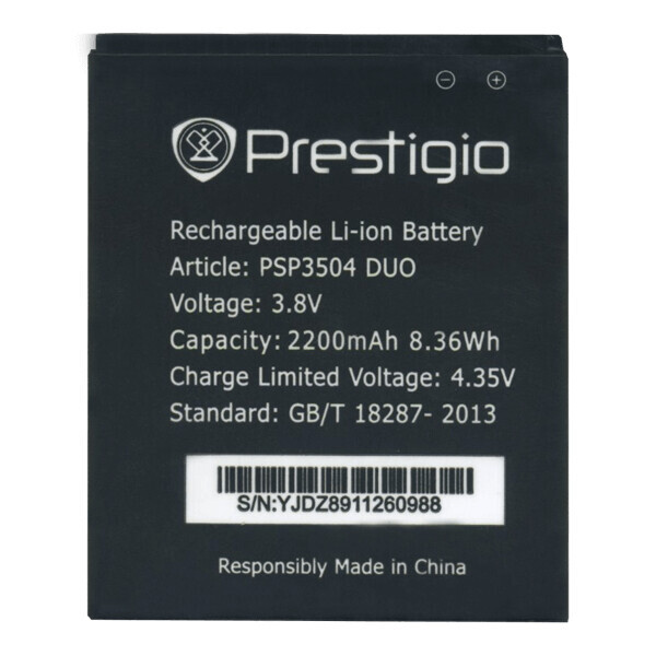 

Батарея Prestigio PSP3504 (Muze С3)