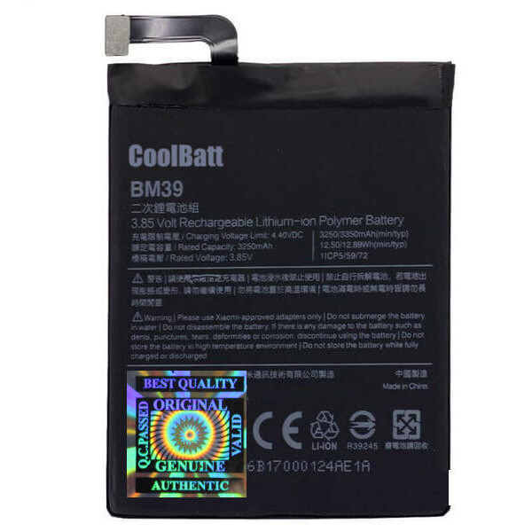 

Батарея CoolBatt для Xiaomi BM39 (Mi 6)