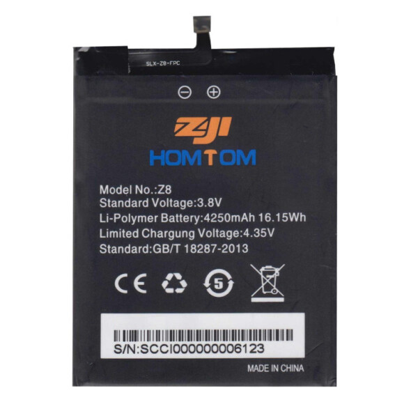

Батарея Homtom ZOJI Z8