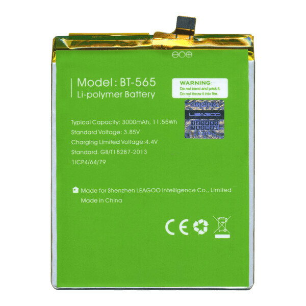 

Батарея Leagoo KIICAA T5/Mix (BT-565)
