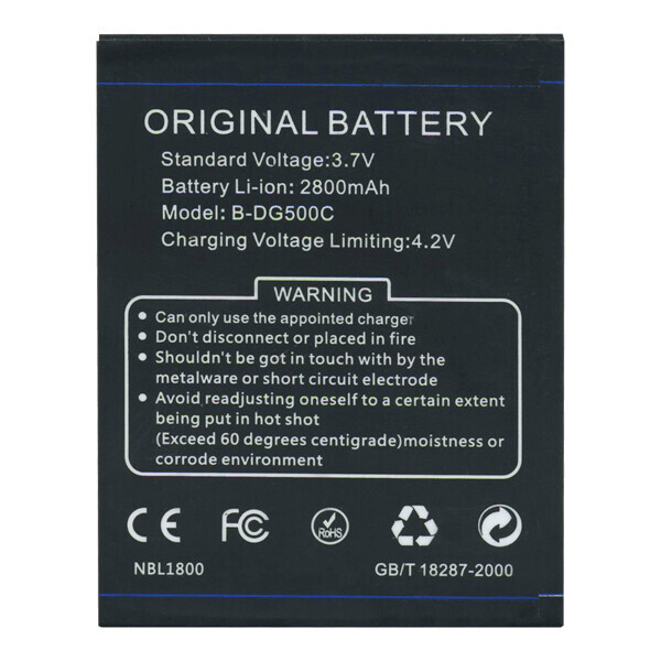 

Батарея Doogee B-DG500/DG500C (Discovery)