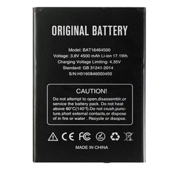 

Батарея Doogee T5 / T5s / T5 Lite / BAT16464500