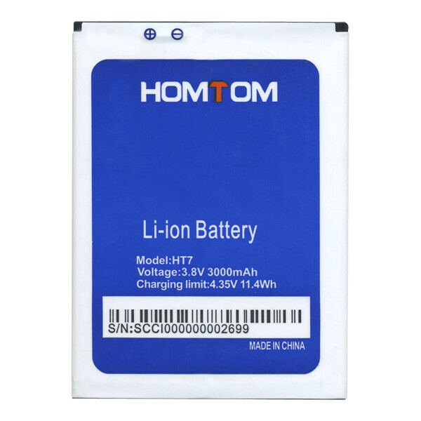 

Батарея Homtom HT7 (Ergo A550 Maxx)