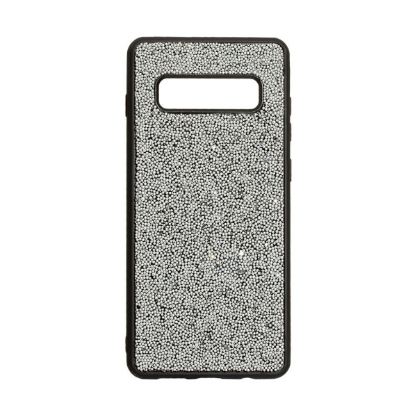 

Чехол для Samsung S10 Plus со стразами, Серый / Черный / Разноцветный