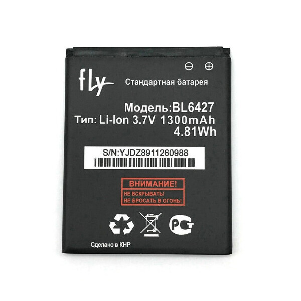 

Батарея Fly BL6427 (FS407) STRATUS 6 (1300mAh)