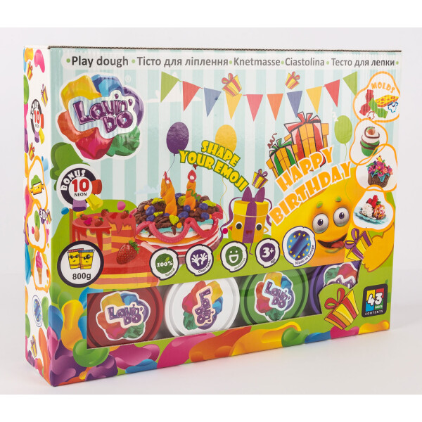 

Набор теста для лепки Lovin Do Нappy Birthday 680 г (11011)
