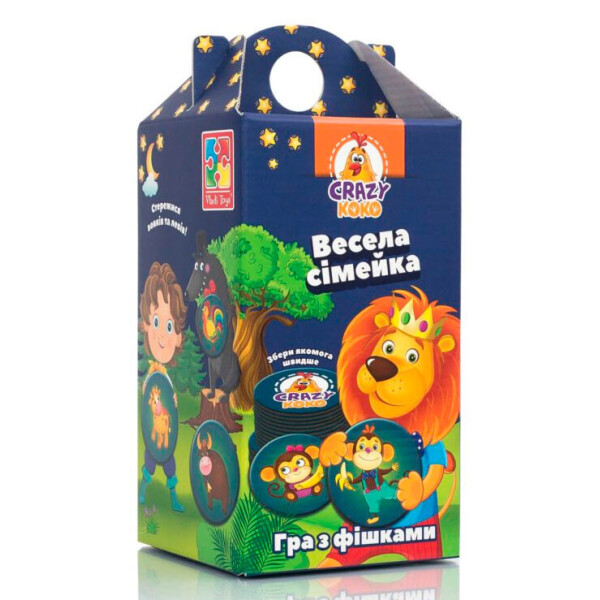 

Игра настольная Vladi Toys Веселая семейка (VT8033-06)