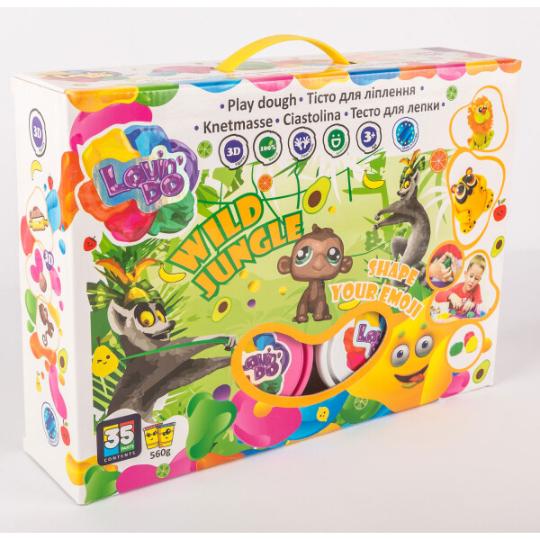 

Набор теста для лепки Lovin Do Wild Jungle (11004)