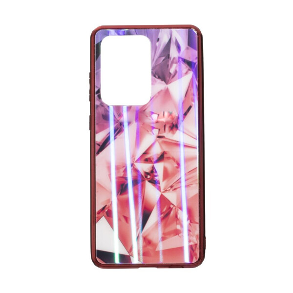 

Чехол для Samsung S20 Ultra Пластик, Алмазы, Розовый / Белый / Синий