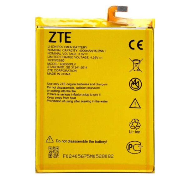 

Батарея ZTE 466380PLV (Blade A610, A610C, A610T, BA610C, BA610T)