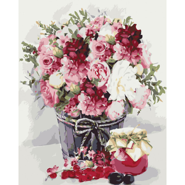 

Картина по номерам. Art Craft Сладкий букет 40*50 см 12093