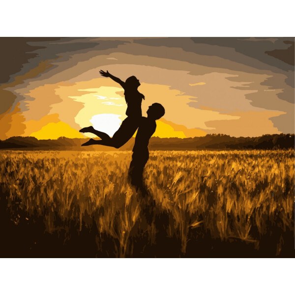 

Картина по номерам. Art Craft Свободные и влюбленные 40*50 см 10209-AC