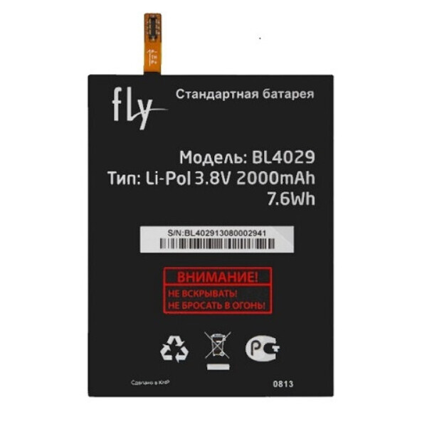 

Батарея Fly BL4029/BLN2000 (Fly IQ4412, Gionee Elife E5)