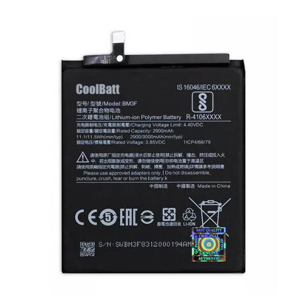 

Батарея CoolBatt для Xiaomi BM3F (Mi 8 Transparent Explorer Edition)