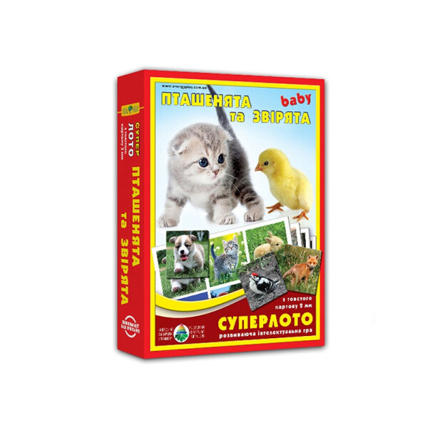 

Супер ЛОТО Птенцы и зверята 81985