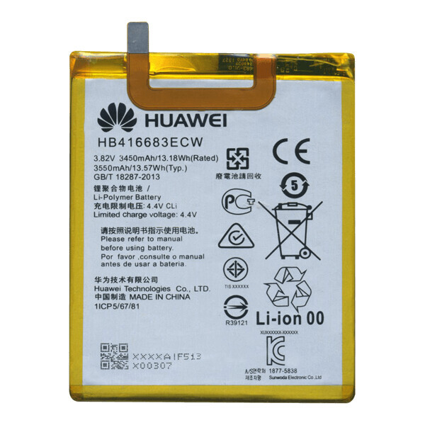 

Батарея Huawei HB417094EBC (Mate 7 MT7-TL10, MT7-CL00)