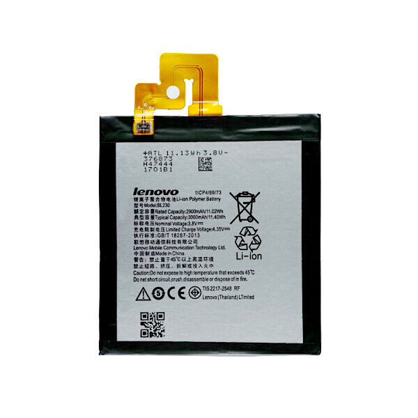 

Батарея Lenovo BL230 Vibe Z2, Vibe Z2 mini, K920 mini, Z2W, Z2T