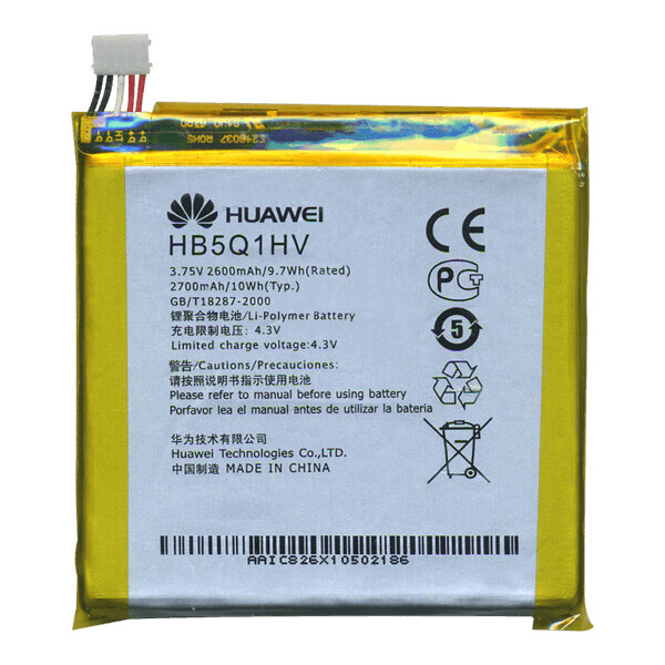 

Батарея Huawei HB5Q1HV U9200E ASCEND P1 XL/P1/U9200S/U9510E