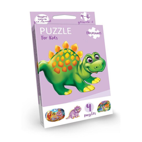 

Развивающие пазлы Puzzle For Kids PFK-05-12 (Динозаврик)