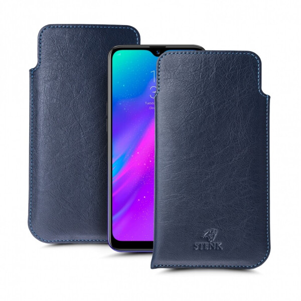 

Футляр Stenk Elegance для Realme 3 Синий