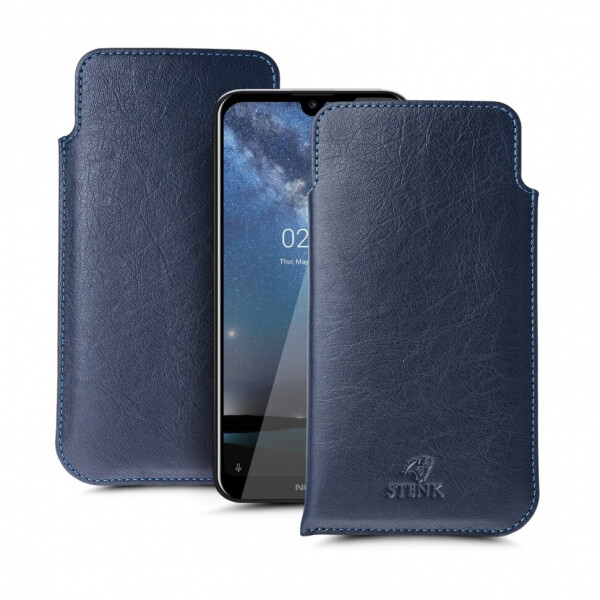 

Футляр Stenk Elegance для Nokia 2.2 Синий