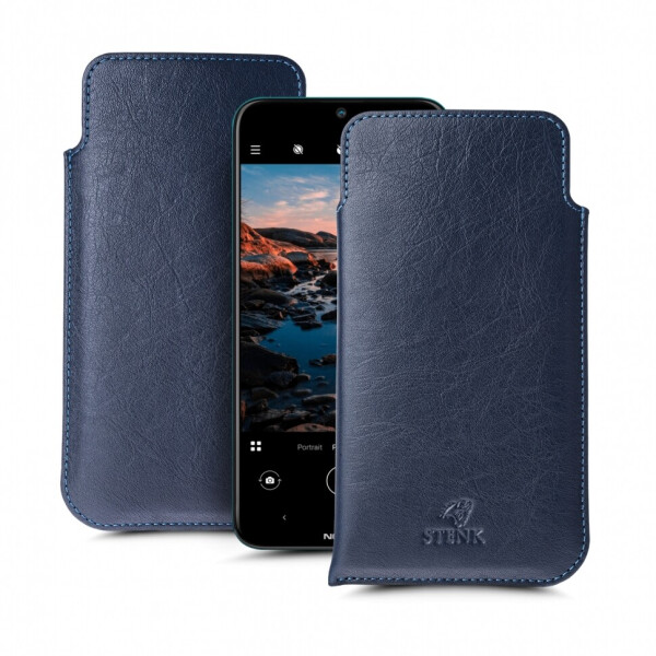 

Футляр Stenk Elegance для Nokia 2.3 Синий