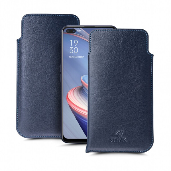 

Футляр Stenk Elegance для OPPO A92s Синий