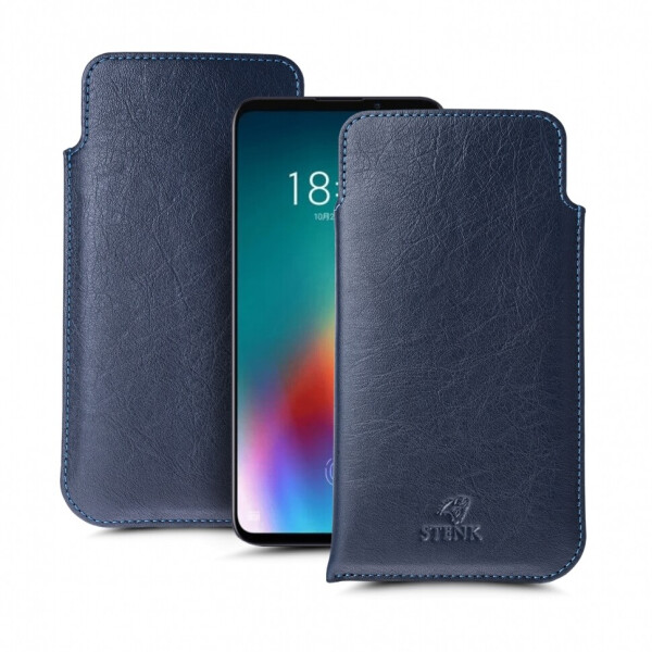 

Футляр Stenk Elegance для Meizu 16T Синий