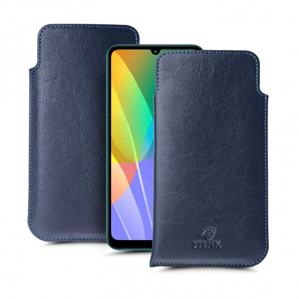 

Футляр Stenk Elegance для Huawei Y6P Синий