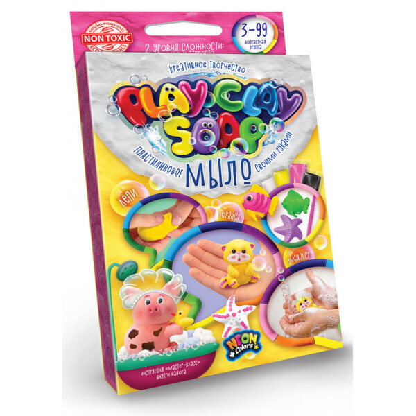 

Набор креативного творчества Пластилинове мыло Play Clay Soap мал. PCS-02