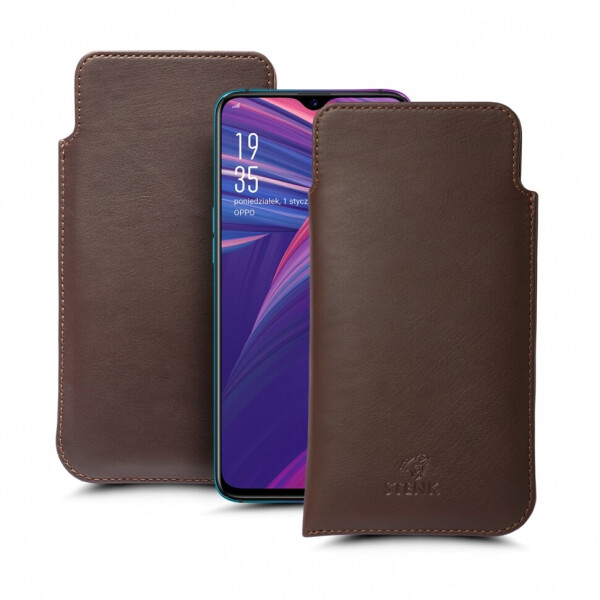 

Футляр Stenk Elegance для OPPO R17 Pro Коричневый
