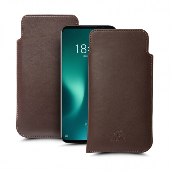 

Футляр Stenk Elegance для Meizu 16s Pro Коричневый