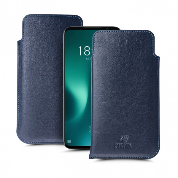 

Футляр Stenk Elegance для Meizu 16s Pro Синий