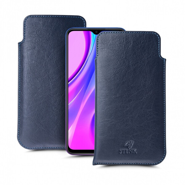 

Футляр Stenk Elegance для Xiaomi Redmi 9 Синий