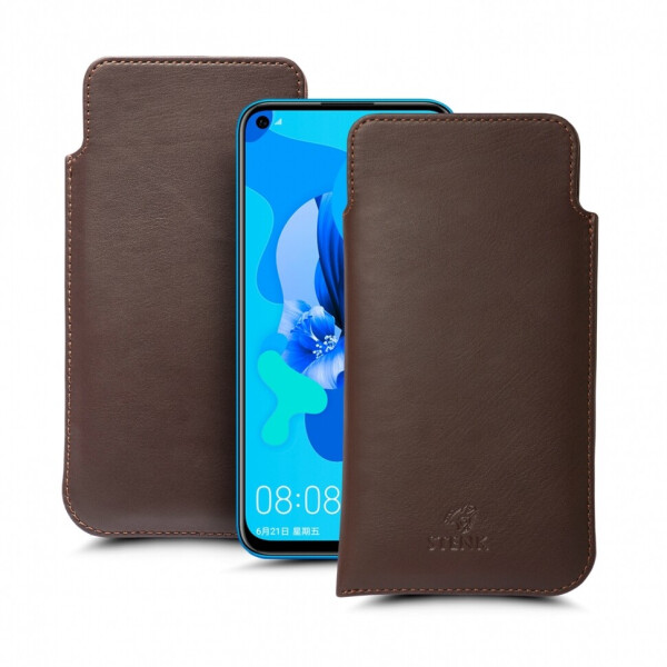 

Футляр Stenk Elegance для Huawei Nova 5i Коричневый