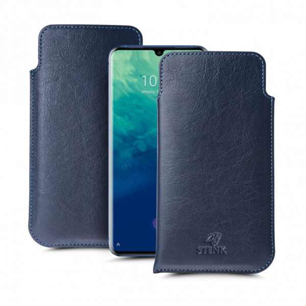 Футляр Stenk Elegance для ZTE Axon 10 Pro Синий