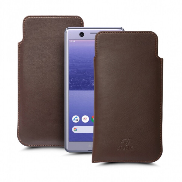 

Футляр Stenk Elegance для Sony Xperia Ace Коричневый