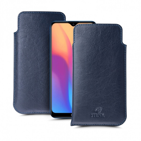 

Футляр Stenk Elegance для Xiaomi Redmi 8A Синий