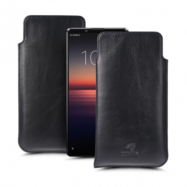 

Футляр Stenk Elegance для Sony Xperia 1 II Чёрный