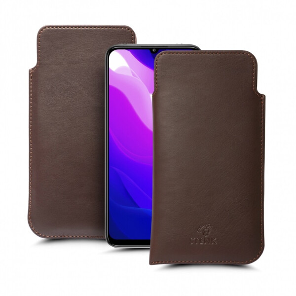 

Футляр Stenk Elegance для Xiaomi Mi 10 Lite Коричневый