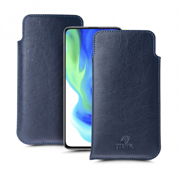 

Футляр Stenk Elegance для Xiaomi Poco F2 Pro Синий
