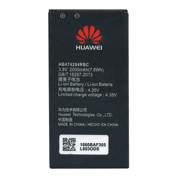 

Батарея Huawei HB474284RBC (C8816, C8816D, G601, Y625, Y625c, Y635, Y5, Y550, G615, G620, Honor 3C Play Edition, Hol-U19 Honor 3C Lite)