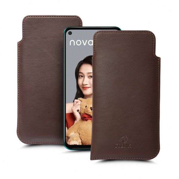 

Футляр Stenk Elegance для Huawei Nova 5i Pro Коричневый