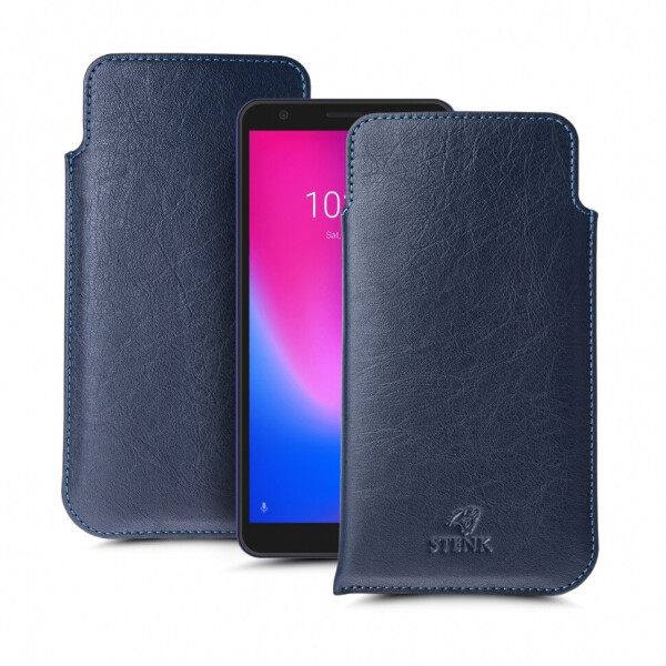 

Футляр Stenk Elegance для ZTE Blade A3 (2020) Синий