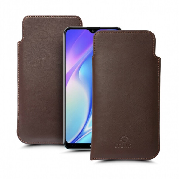 

Футляр Stenk Elegance для Xiaomi Redmi 8A Pro Коричневый