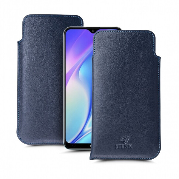 

Футляр Stenk Elegance для Xiaomi Redmi 8A Pro Синий