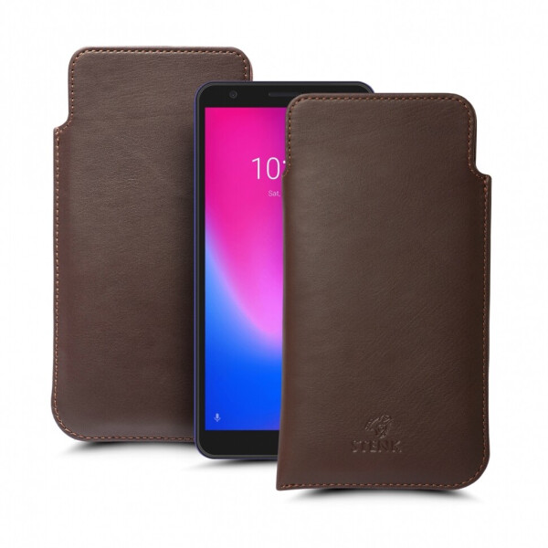 

Футляр Stenk Elegance для ZTE Blade A3 (2020) Коричневый